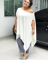 Blusón Lola blanco